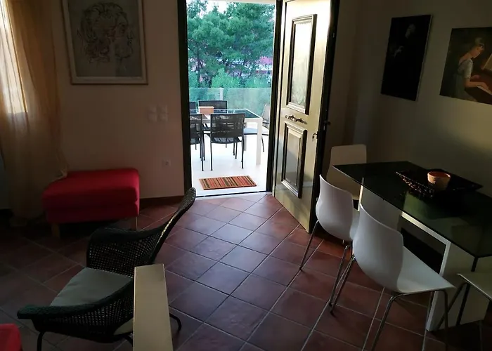 Beachfront Galazio Vakantiehuis Lefkáda